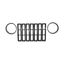 Load image into Gallery viewer, Rugged Ridge Headlight Bezels Black 97-06 Jeep Wrangler - Detail View