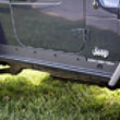 Load image into Gallery viewer, Rugged Ridge Heavy Duty Rocker Panel Guards 97-06 Jeep Wrangler TJ - Side View