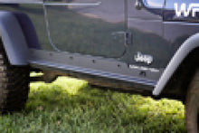 Load image into Gallery viewer, Rugged Ridge Heavy Duty Rocker Panel Guards 97-06 Jeep Wrangler TJ - Side View