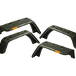 Load image into Gallery viewer, Rugged Ridge Hurricane Fender Flare Kit EU Textured 07-18 Jeep Wrangler JK - Main Product View