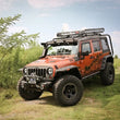 Load image into Gallery viewer, Rugged Ridge Hurricane Fender Flare Kit EU Textured 07-18 Jeep Wrangler JK - Side View