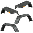 Load image into Gallery viewer, Rugged Ridge Hurricane Fender Flare Kit US Smooth 07-18 Jeep Wrangler JK - Main Product View