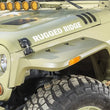 Load image into Gallery viewer, Rugged Ridge Hurricane Fender Flare Kit US Smooth 07-18 Jeep Wrangler JK - Back View