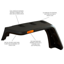 Load image into Gallery viewer, Rugged Ridge Hurricane Flat Fender Flare Kit 07-18 Jeep Wrangler - Main Product View