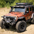 Load image into Gallery viewer, Rugged Ridge Hurricane Flat Fender Flare Kit 07-18 Jeep Wrangler - Side View