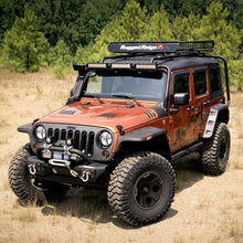 Load image into Gallery viewer, Rugged Ridge Hurricane Flat Fender Flare Kit 07-18 Jeep Wrangler - Installation View