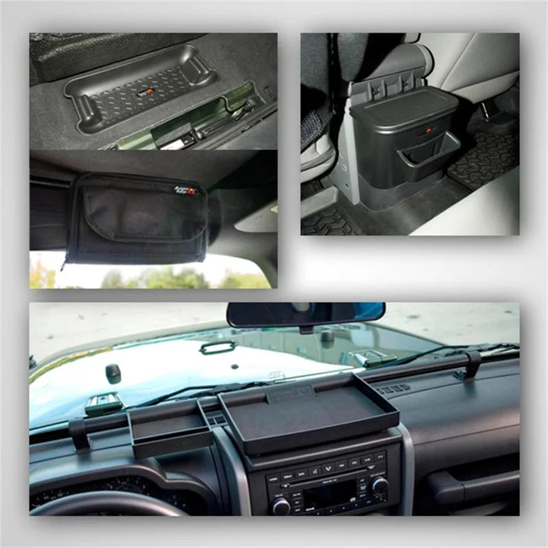 Rugged Ridge Interior Storage Kit 07-10 Jeep Wrangler JK - Main Product View