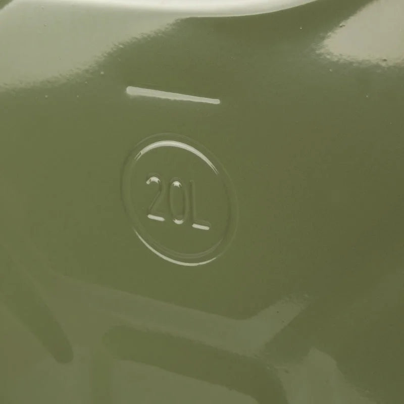 Rugged Ridge Jerry Can Green 20L Metal - Detail View