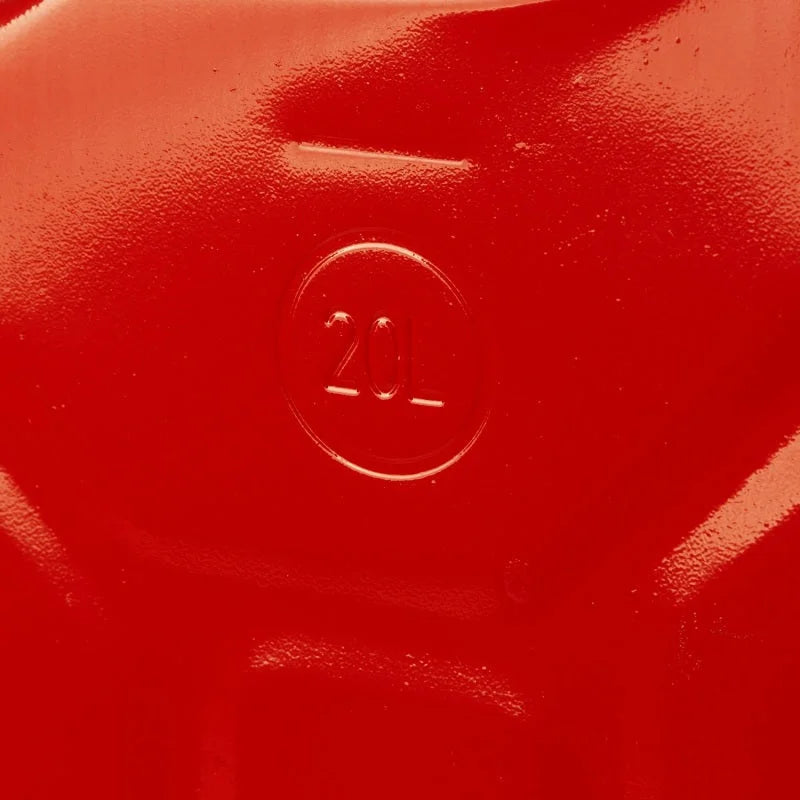 Rugged Ridge Jerry Can Red 20L Metal - Side View