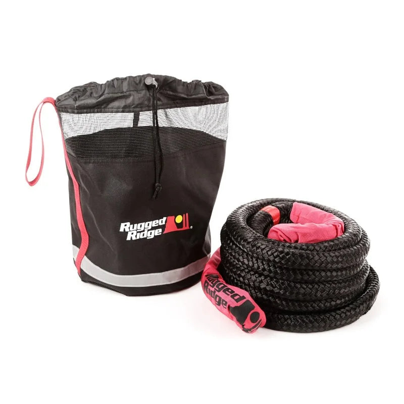 Rugged Ridge Kinetic Recovery Rope with Cinch Storage Bag - Main Product View