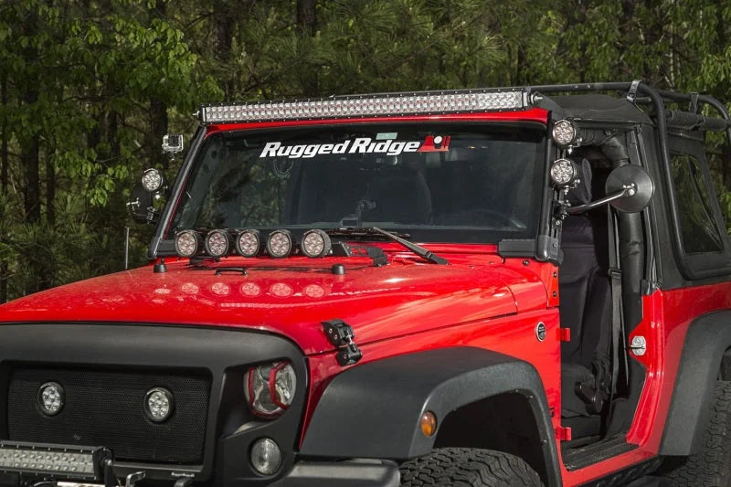 Rugged Ridge LED Light Bar 50 inch 144 Watt - Side View