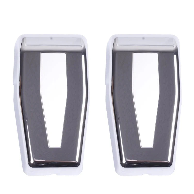 Rugged Ridge Liftgate Hinge Covers Chrome 07-18 Jeep Wrangler - Detail View
