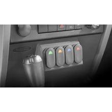Load image into Gallery viewer, Rugged Ridge Lower Console Switch Panel 07-10 Jeep Wrangler JK - Side View