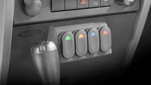Load image into Gallery viewer, Rugged Ridge Lower Switch Panel Kit 07-10 Jeep Wrangler JK - Side View