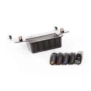 Rugged Ridge Lower Switch Panel Kit 11-18 Jeep Wrangler JK/JKU - Main Product View
