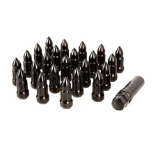 Load image into Gallery viewer, Rugged Ridge Lug Bullet Style Black 1/2-20 - Main Product View