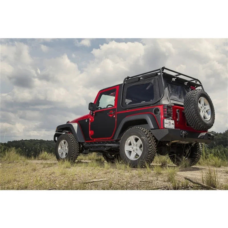 Rugged Ridge Magnetic Protection Panel kit 2-Dr07-18 Jeep Wrangler - Side View