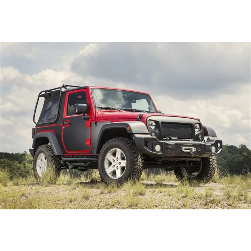 Rugged Ridge Magnetic Protection Panel kit 2-Dr07-18 Jeep Wrangler - Back View