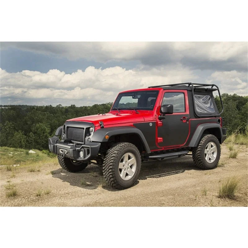 Rugged Ridge Magnetic Protection Panel kit 2-Dr07-18 Jeep Wrangler - Installation View