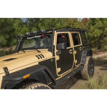 Load image into Gallery viewer, Rugged Ridge Magnetic Protection Panel kit 4-Dr07-18 Jeep Wrangler - Back View