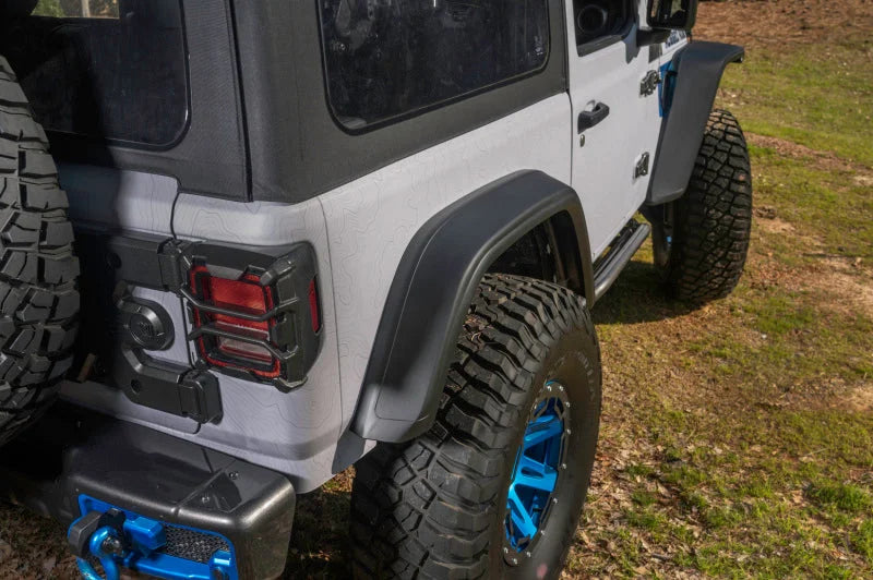Rugged Ridge Max Terrain Fender Flare Set F & R 18-22 Jeep Wrangler JL - Additional View 5