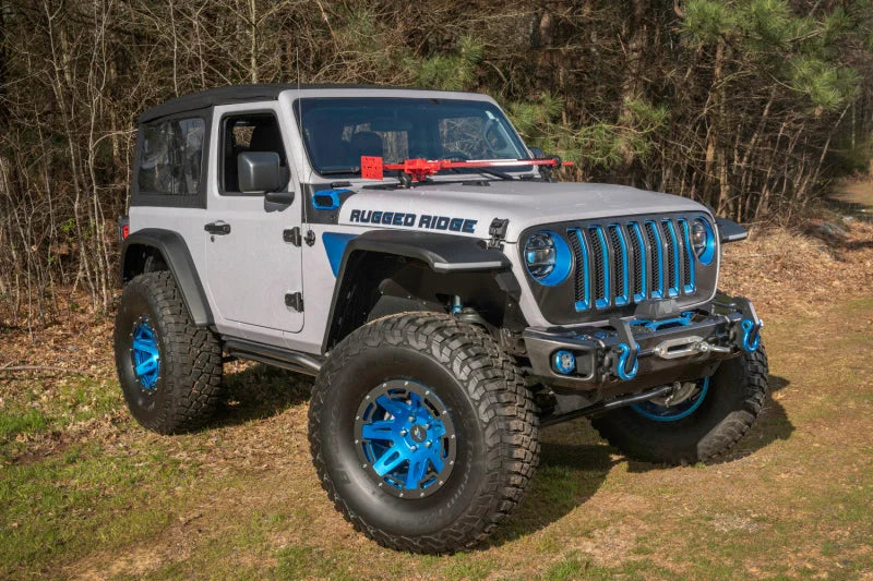 Rugged Ridge Max Terrain Fender Flare Set F & R 18-22 Jeep Wrangler JL - Additional View 8