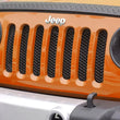 Load image into Gallery viewer, Rugged Ridge Mesh Grille Insert Black 07-18 Jeep Wrangler - Side View