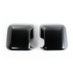 Rugged Ridge Mirror Covers Black Paintable 07-18 Jeep Wrangler JK - Main Product View