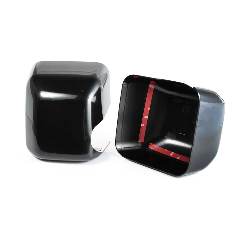 Rugged Ridge Mirror Covers Black Paintable 07-18 Jeep Wrangler JK - Side View
