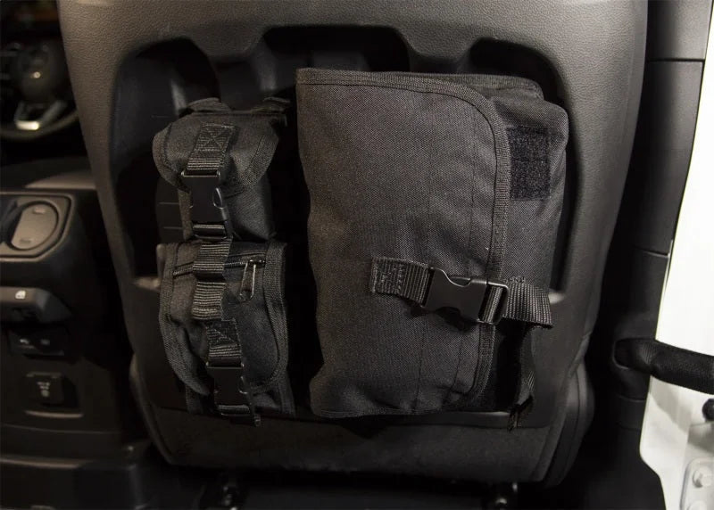 Rugged Ridge Molle Storage Bag System 18-20 Jeep Wrangler JL/JT Rubicon - Side View
