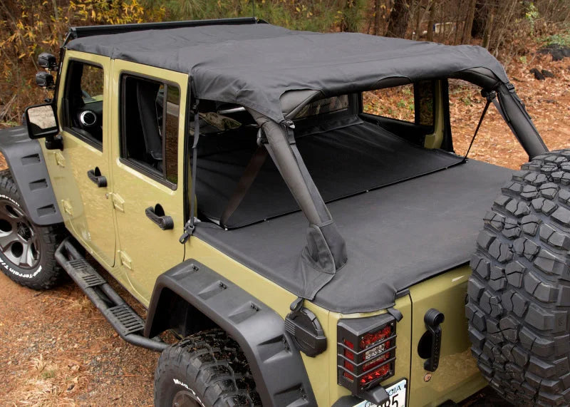 Rugged Ridge Montana Pocket Island Topper Black 10-18 JK 4 Door - Main Product View