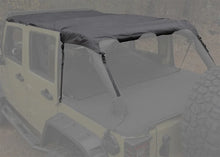 Load image into Gallery viewer, Rugged Ridge Montana Pocket Island Topper Black 10-18 JK 4 Door - Side View