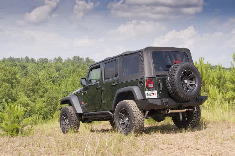 Rugged Ridge Montana Top Black Diamond 07-09 JKU 4-Door - Side View