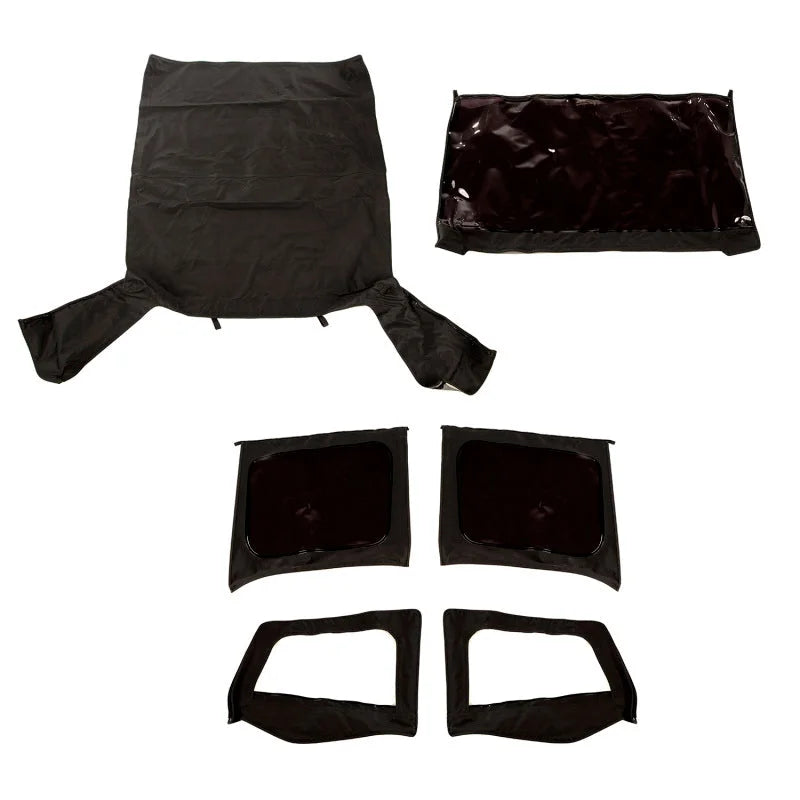 Rugged Ridge Montana Top Black Diamond W/SkinsTinted 88-95 YJ - Main Product View