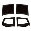 Load image into Gallery viewer, Rugged Ridge Montana Top Black Diamond W/SkinsTinted 88-95 YJ - Back View