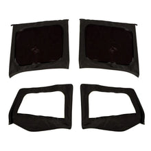 Load image into Gallery viewer, Rugged Ridge Montana Top Black Diamond W/SkinsTinted 88-95 YJ - Back View