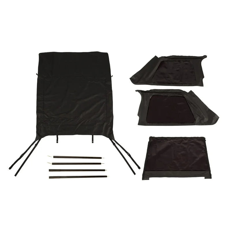 Rugged Ridge Montana Top Bowless Black Diamond 04-06 LJ - Main Product View