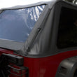Load image into Gallery viewer, Rugged Ridge Montana Top Bowless Black Diamond 04-06 LJ - Installation View
