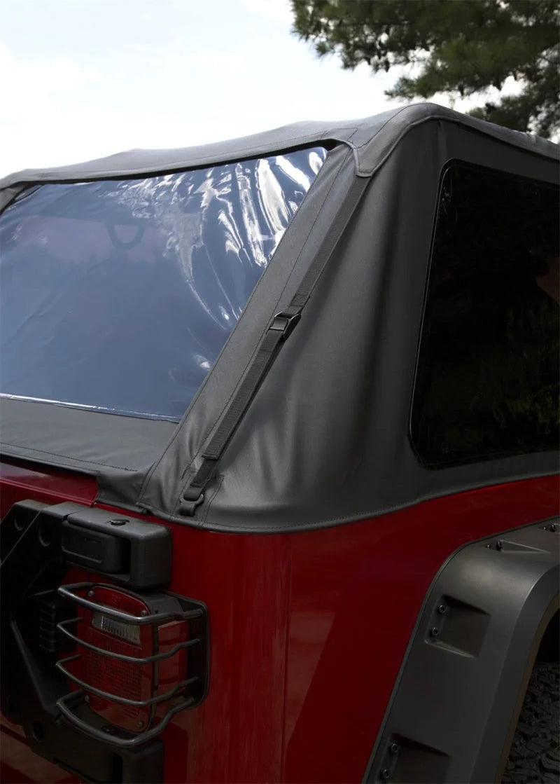 Rugged Ridge Montana Top Bowless Black Diamond 04-06 LJ - Installation View