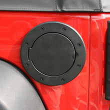 Load image into Gallery viewer, Rugged Ridge Non-Locking Gas Cap Door Black 07-18 Jeep Wrangler - Main Product View