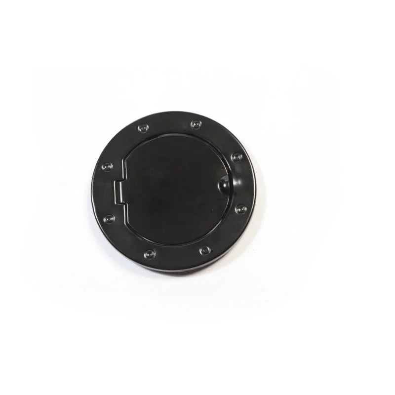 Rugged Ridge Non-Locking Gas Cap Door Black 07-18 Jeep Wrangler - Side View