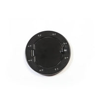 Load image into Gallery viewer, Rugged Ridge Non-Locking Gas Cap Door Black 07-18 Jeep Wrangler - Side View