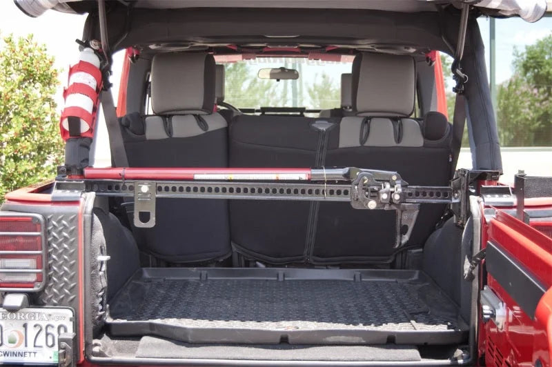 Rugged Ridge Off-road Jack Roll Bar Mounting Bracket 92-18 Wrang - Back View