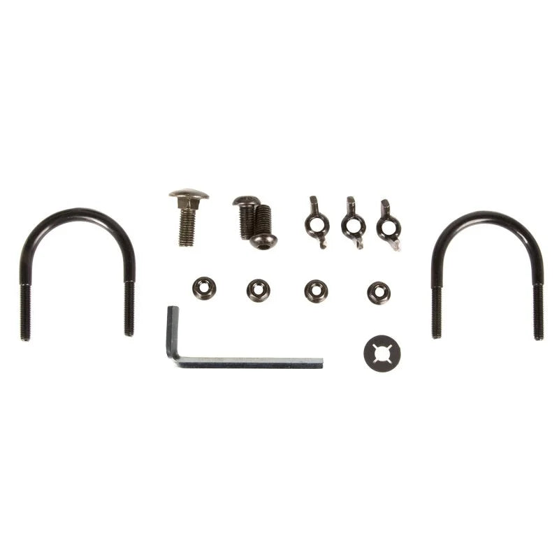Rugged Ridge Off-road Jack Roll Bar Mounting Bracket 92-18 Wrang - Installation View