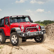 Load image into Gallery viewer, Rugged Ridge Overrider Satin Black 07-18 Jeep Wrangler - Side View
