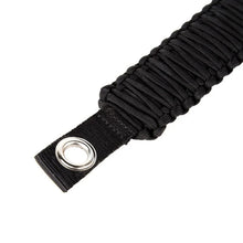 Load image into Gallery viewer, Rugged Ridge Paracord A-Pillar/Seat Mnt Hdle Black 07-18 Jeep Wrangler JK - Installation View