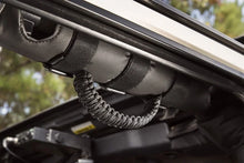 Load image into Gallery viewer, Rugged Ridge Paracord Grab Handles Black/Black Pair - Back View