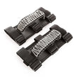 Load image into Gallery viewer, Rugged Ridge Paracord Grab Handles Gray/Black Pair - Main Product View
