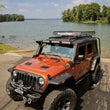 Load image into Gallery viewer, Rugged Ridge Performance Vented Hood 07-18 Jeep Wrangler JK - Detail View