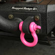 Load image into Gallery viewer, Rugged Ridge Pink 3/4in D-Ring Shackles - Back View